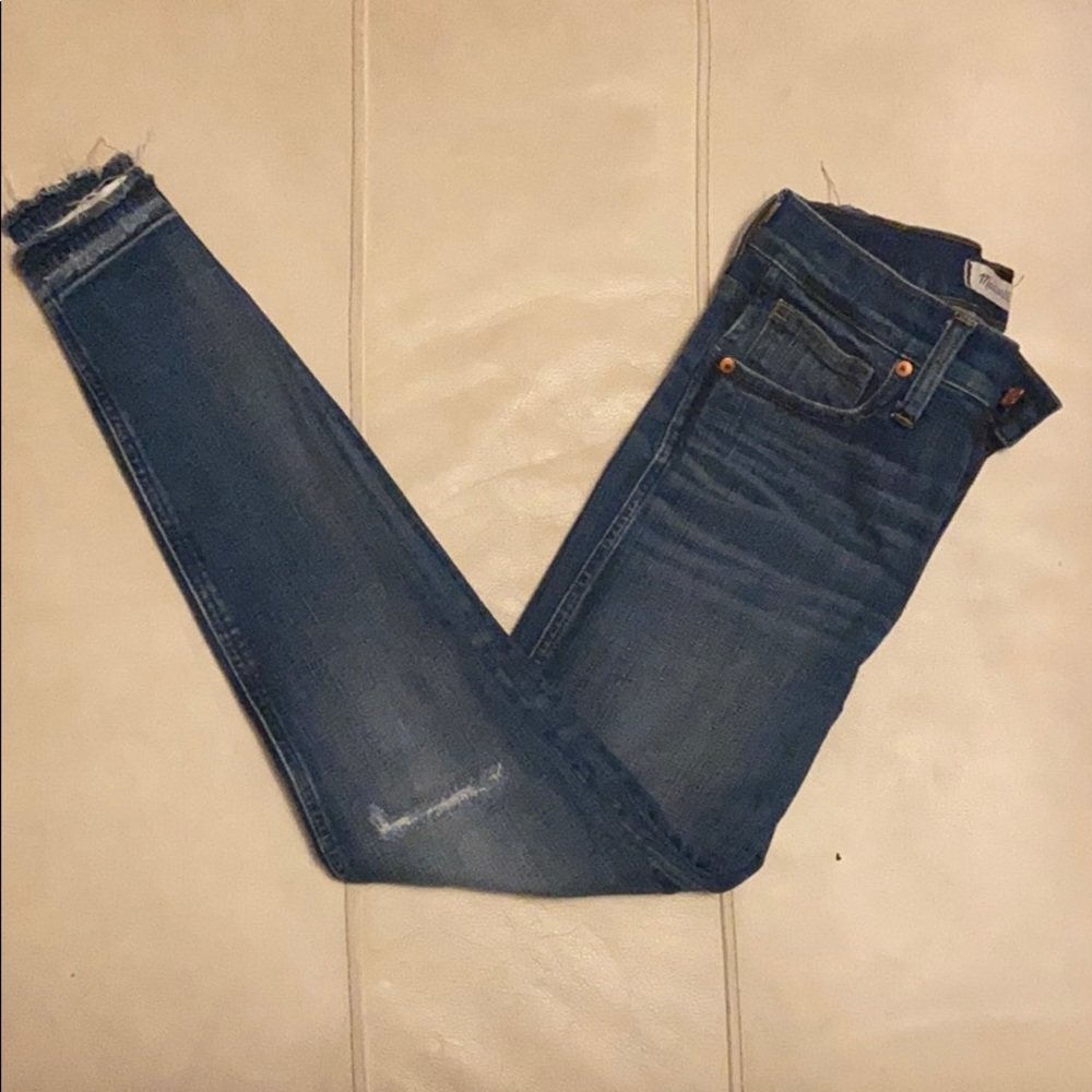 Madewell 9” High Rise Skinny